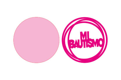 Cartel Mi Bautismo - Imagen 2